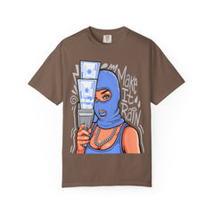 Money Gangster Shirt - Make It Rain Girl Tee for Hip Hop Fans