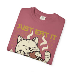 Kawaii Cat Shirt - Cookie Kitty Tee - Tea Cup Cat Top