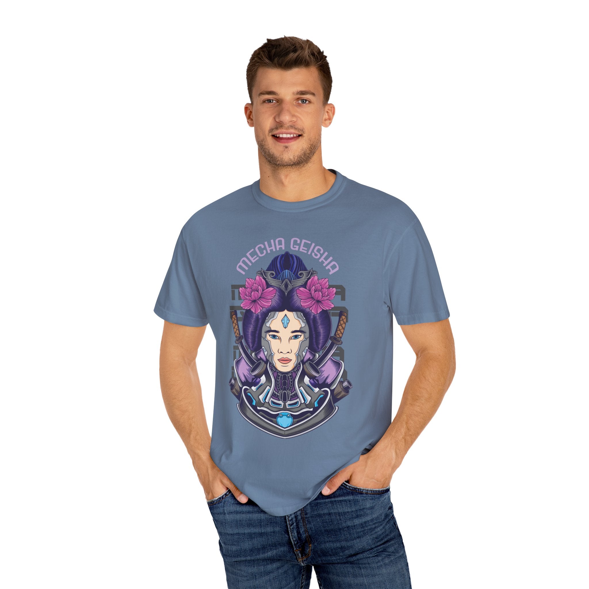 Mecha Geisha Shirt - Cyborg Geisha Gift - Japanese Robot Top - Sinful Threads