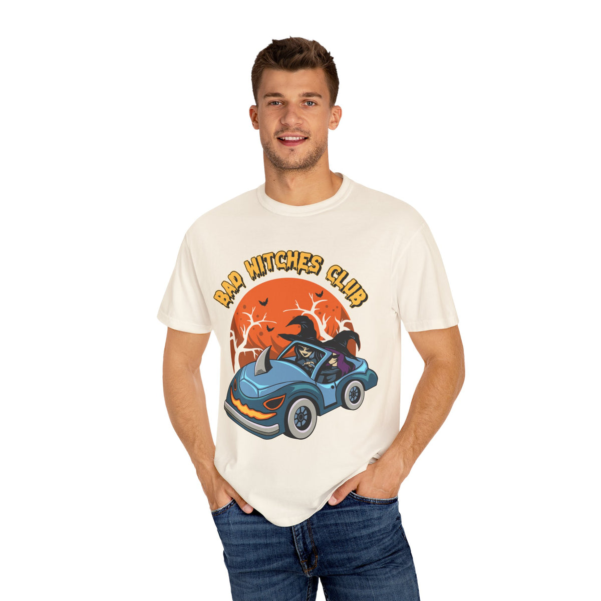 Funny Witch Shirt - Bad Witches Club - Halloween Party Tee