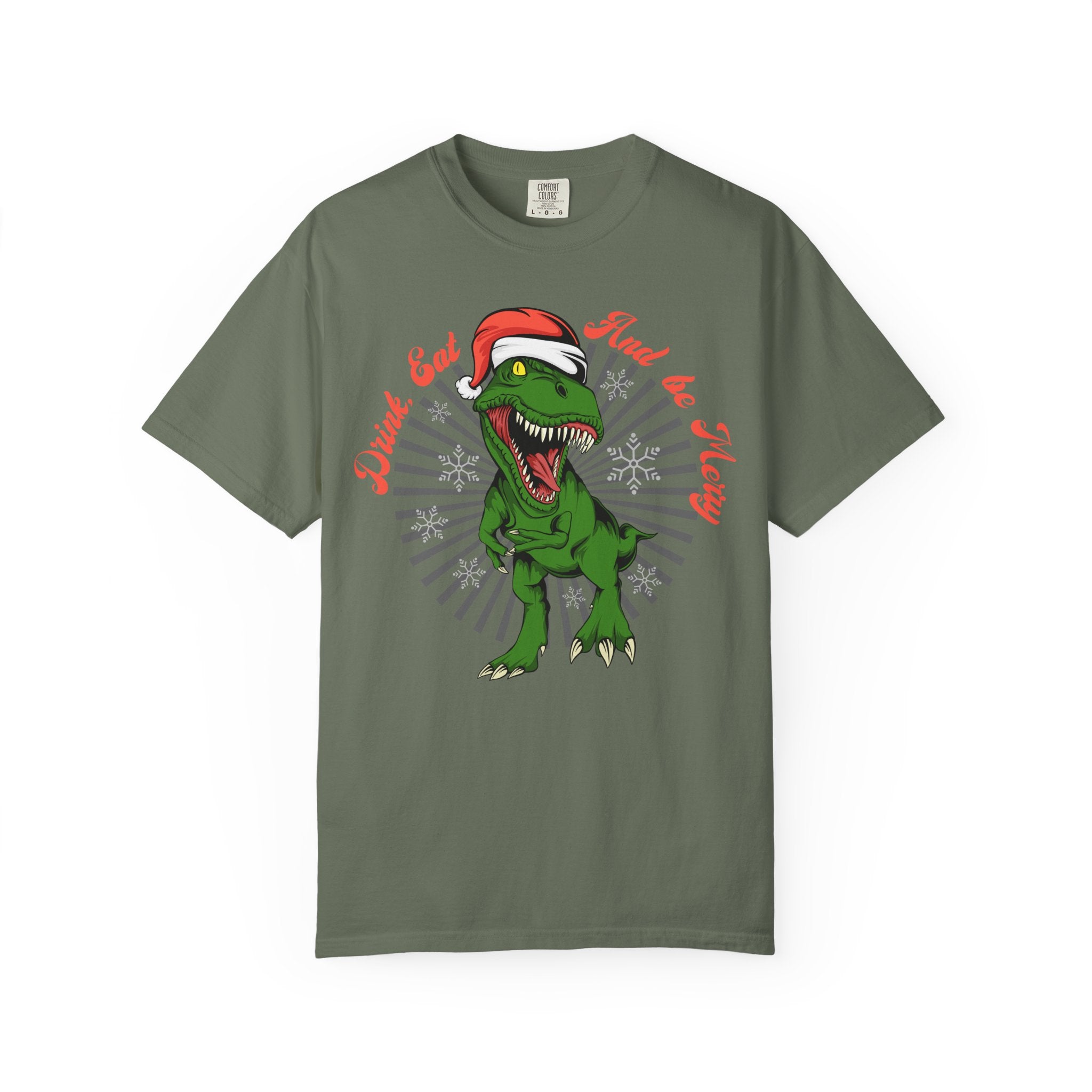 Trex christmas shirt - Funny Dino Tee - Merry Gift Idea - Sinful Threads