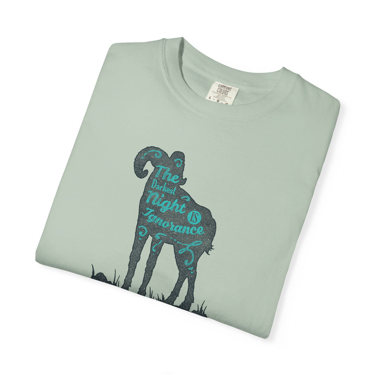 The Darkest Night Ignorance Illustration Unisex T-Shirt - Sinful Threads