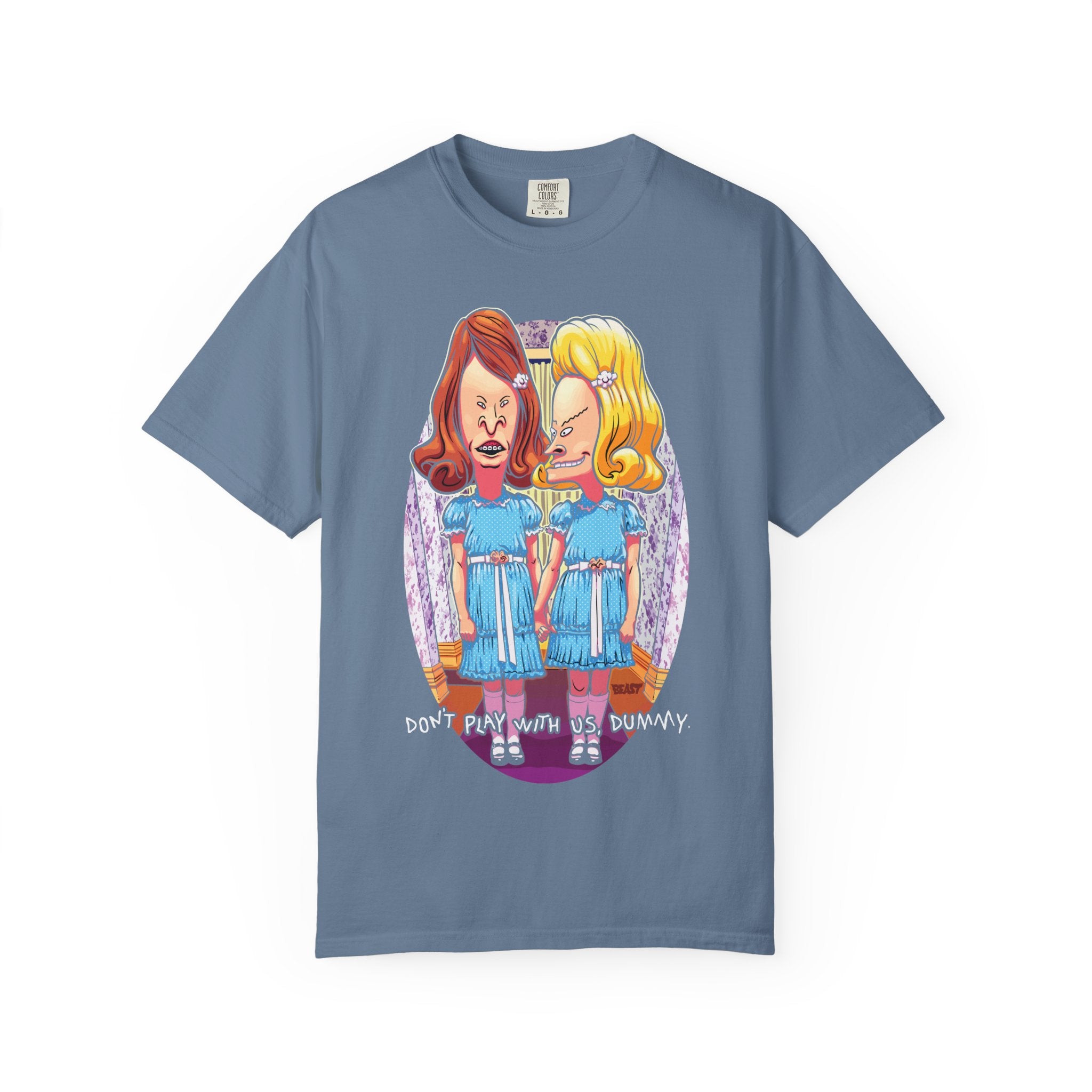 Beavis Butthead Shining Parody 90s Cartoon Horror Tee - Sinful Threads