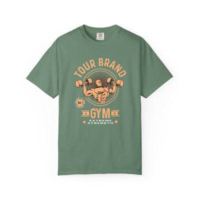Strong People Gym Shirt - Tour Brand No 1 Design - Sinful Threads
