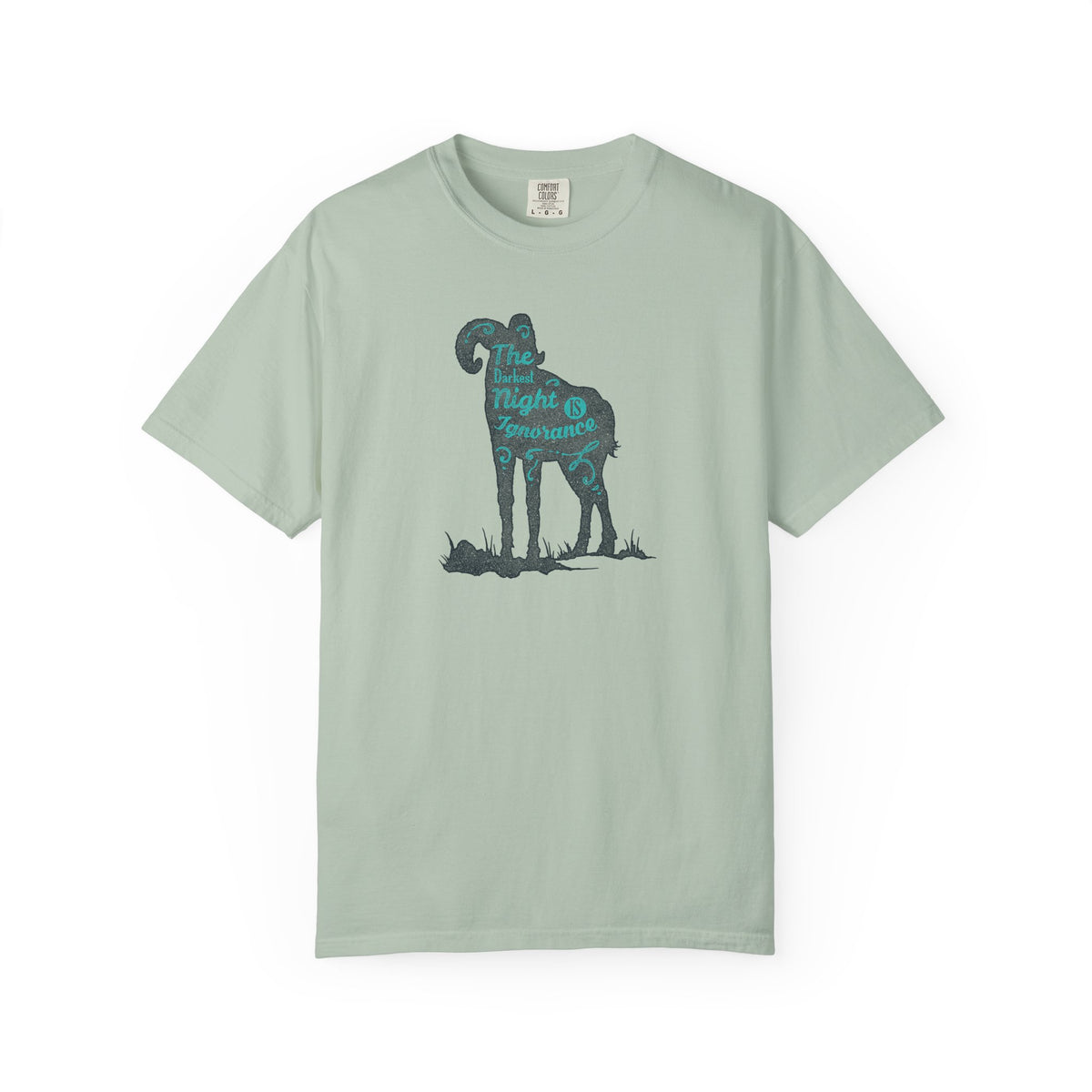 The Darkest Night Ignorance Illustration Unisex T-Shirt - Sinful Threads