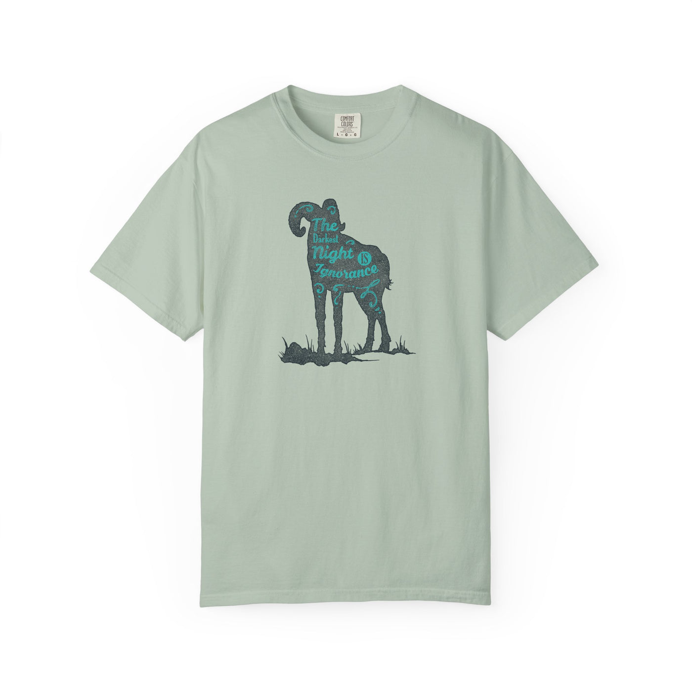 The Darkest Night Ignorance Illustration Unisex T-Shirt - Sinful Threads