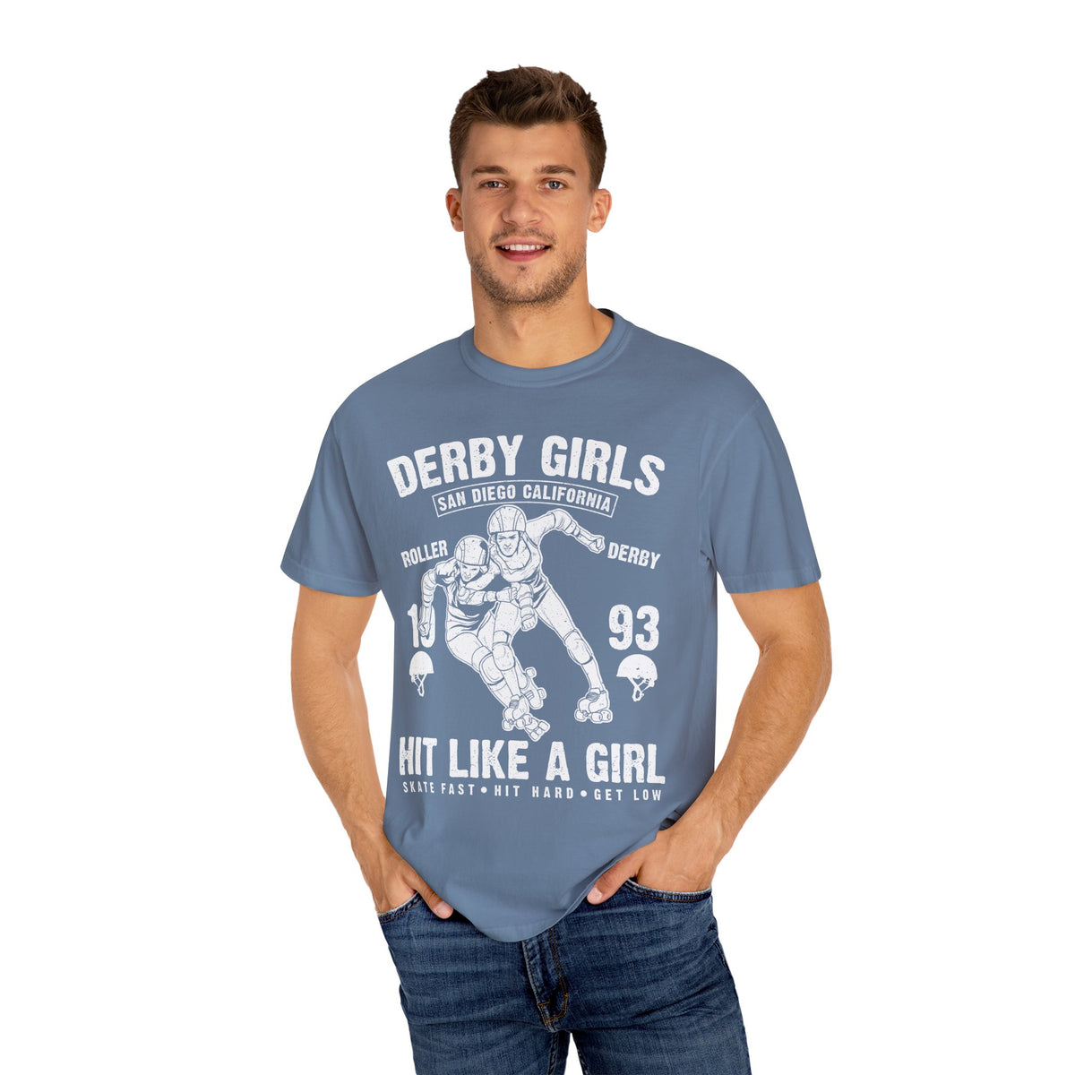San Diego Derby Girls Roller Derby California T-Shirt - Sinful Threads