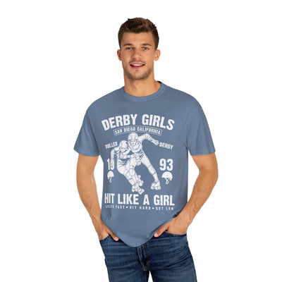 San Diego Derby Girls Roller Derby California T-Shirt - Sinful Threads