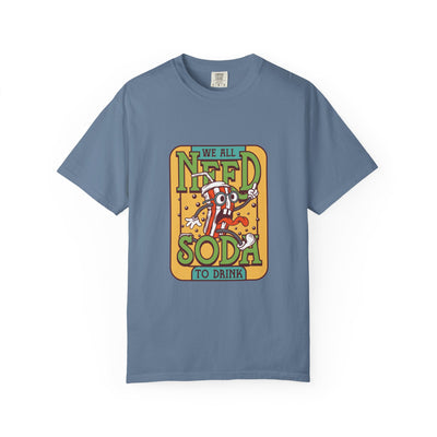 Funny Soda Shirt - Cartoon Soda Tee - Funny Beverage Top - Sinful Threads
