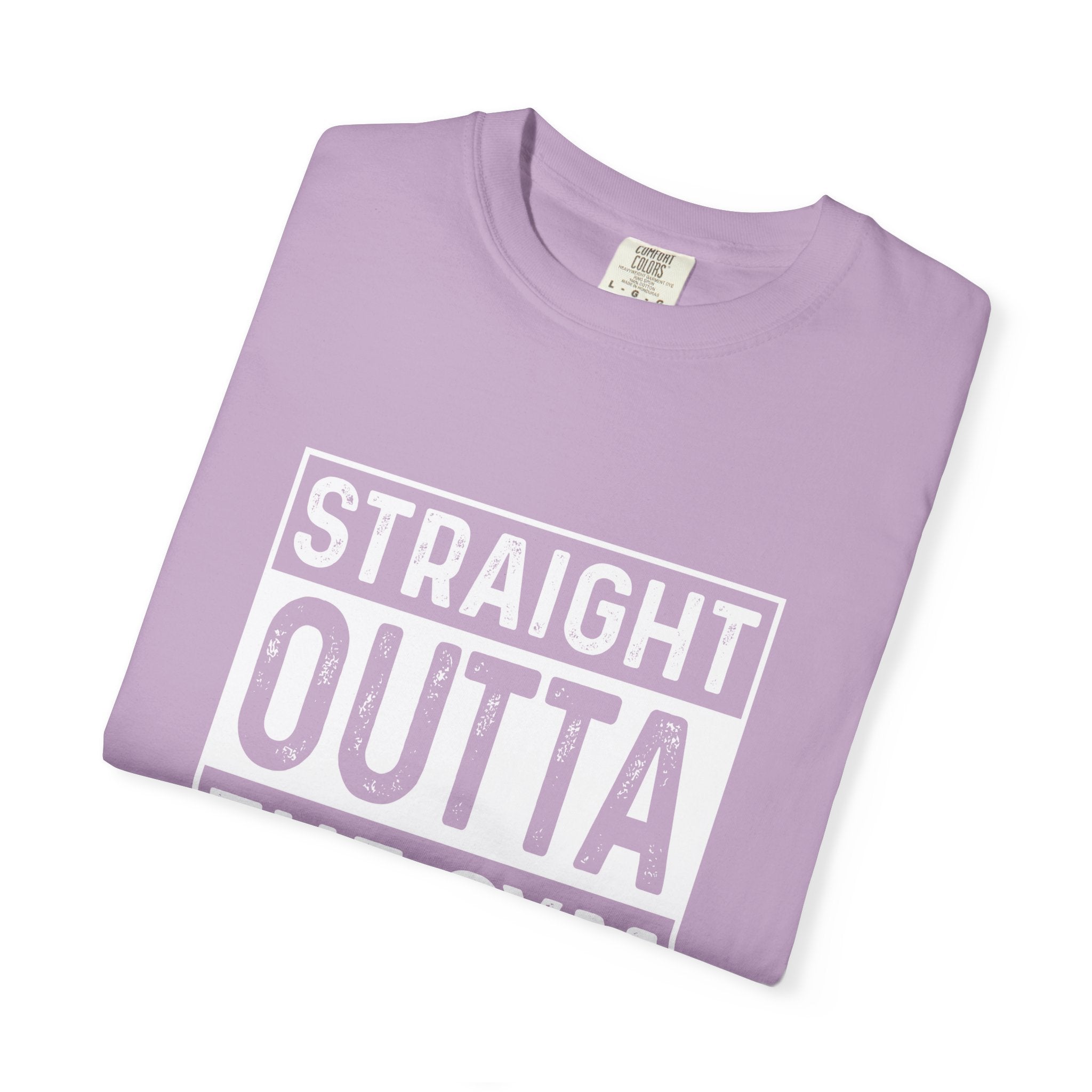 Novelty Workout Shirt - Straight Outta The Gym Tee - Sinful Threads