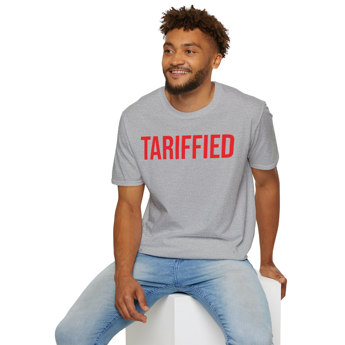 Tariffied Graphic Tee - Political Satire & Economic Commentary