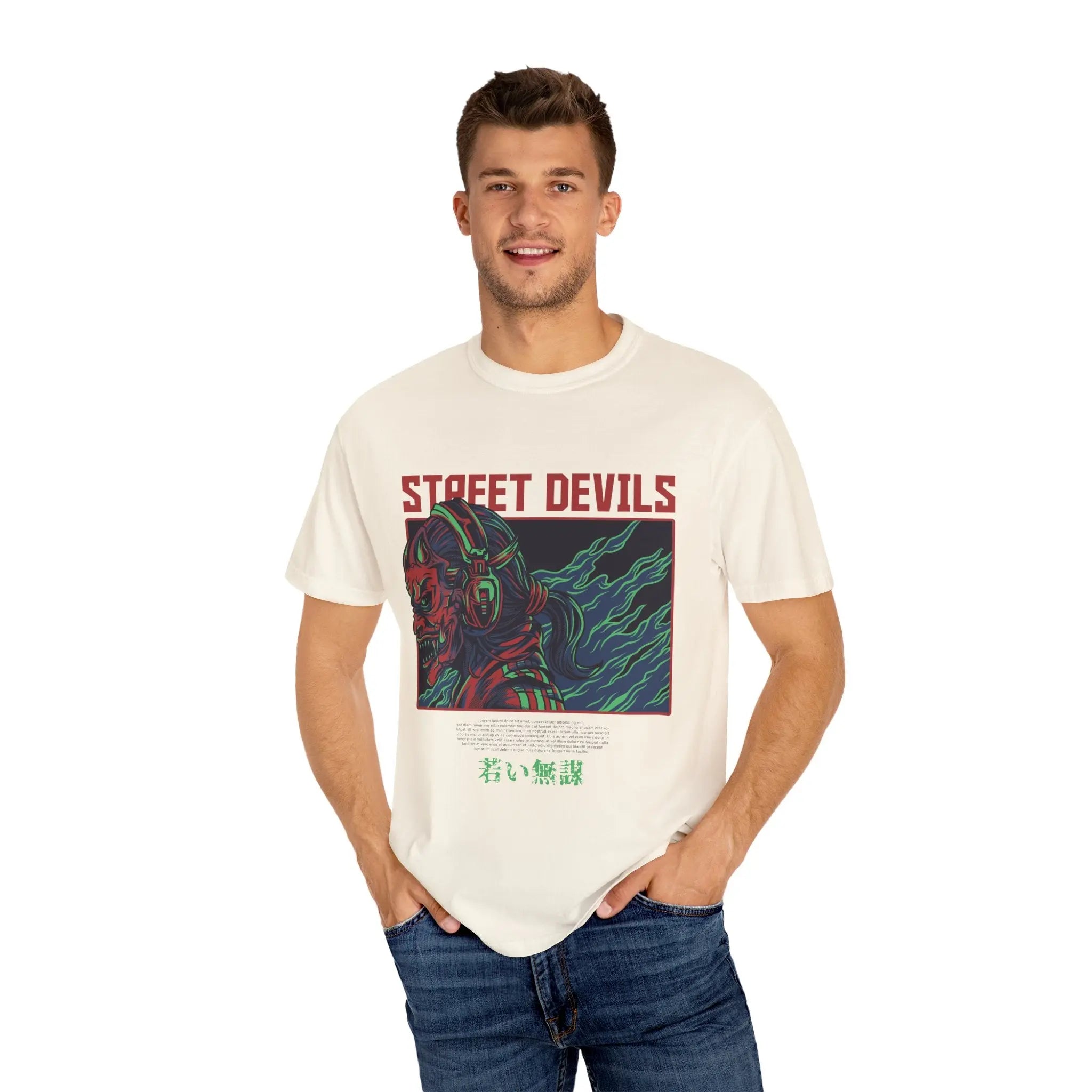 Street Devils Graphic Unisex Relaxed Fit T-Shirt - Sinful Threads
