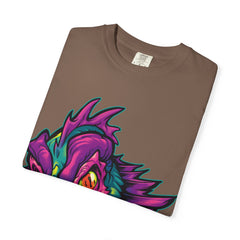 Monster Fish Tee - Fantasy Colorful Sea Creature Shirt