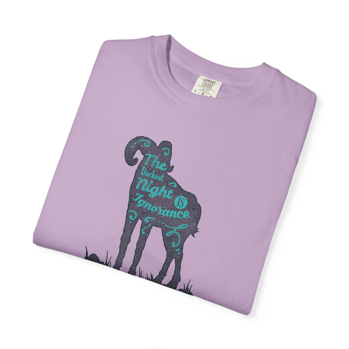 The Darkest Night Ignorance Illustration Unisex T-Shirt - Sinful Threads