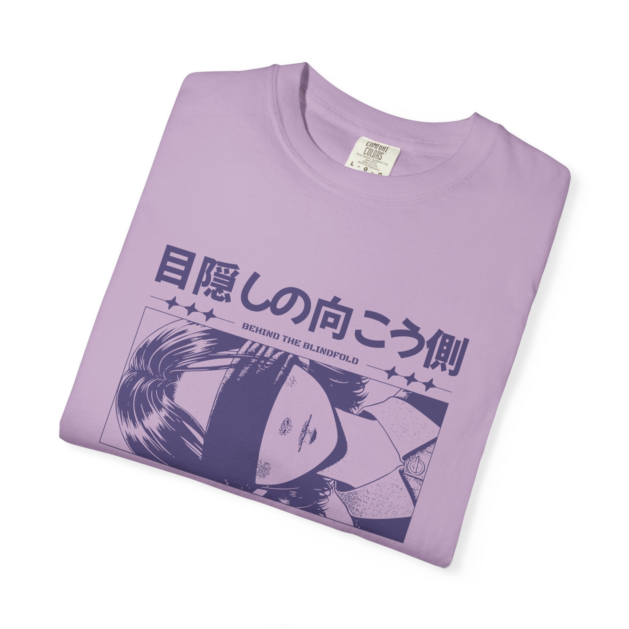 Blindfolded Anime Tee - Artistic Imagination - Dreamer Gift - Sinful Threads