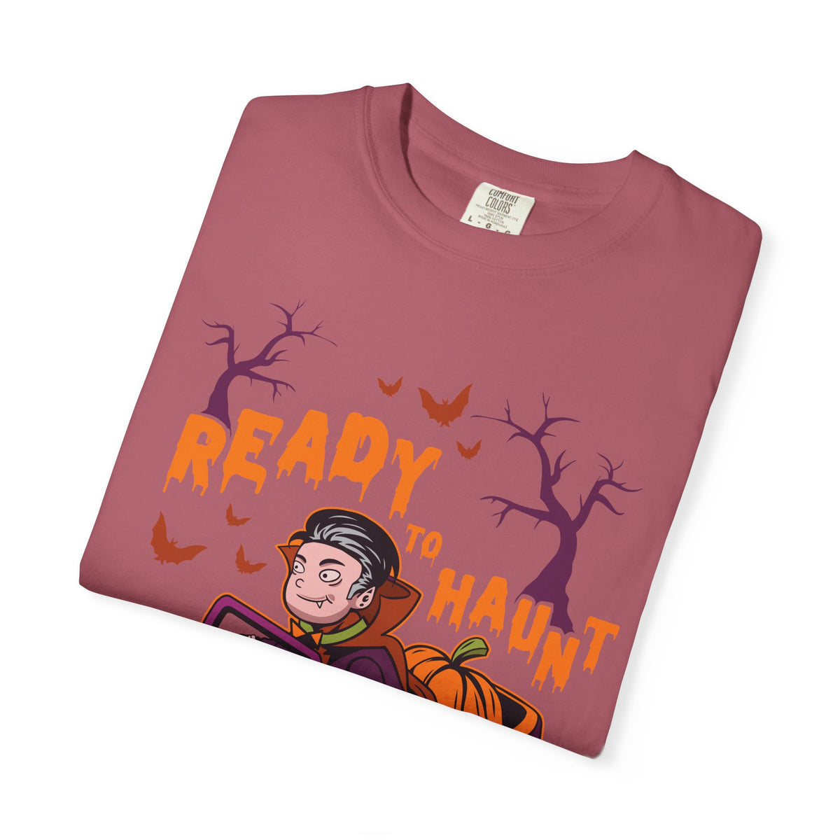 Dracula Halloween Shirt – Ready to Haunt Funny Vampire Tee
