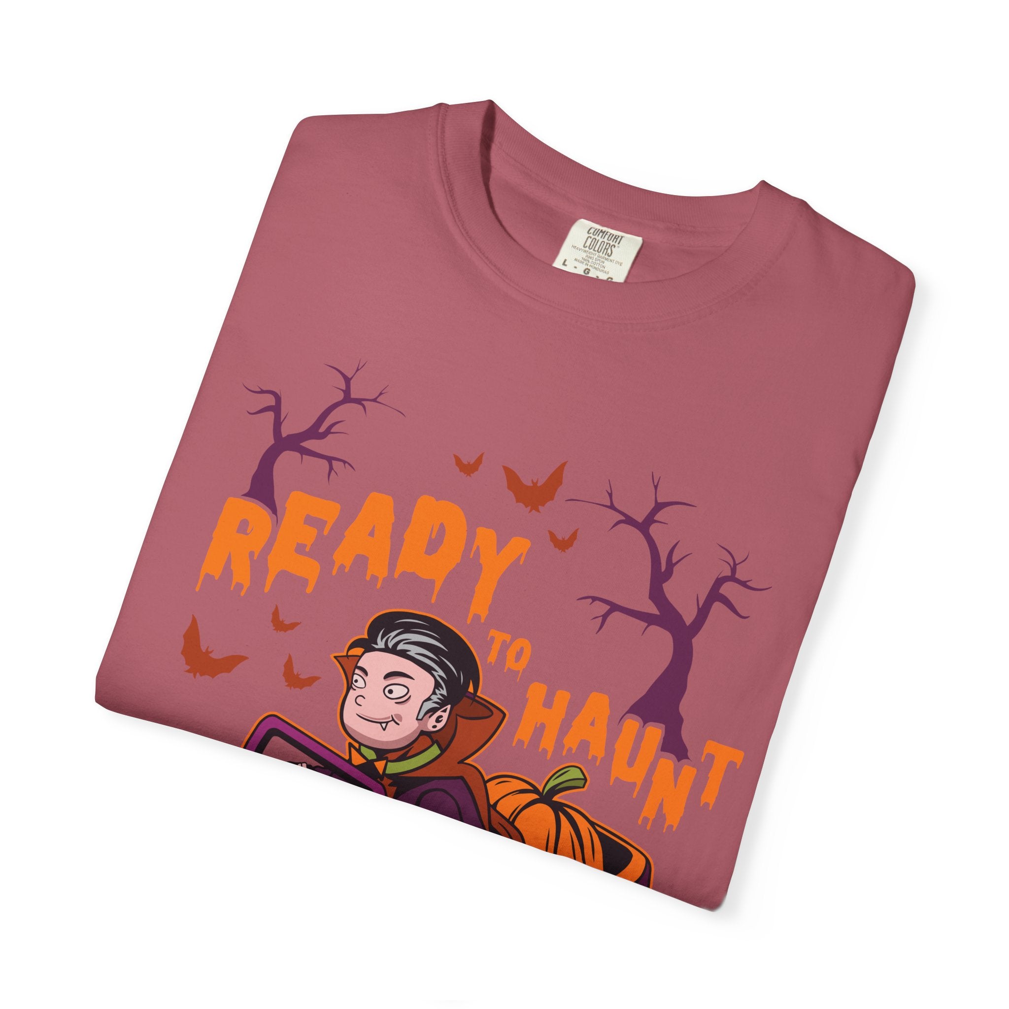 Dracula Halloween Shirt – Ready to Haunt Funny Vampire Tee - Sinful Threads