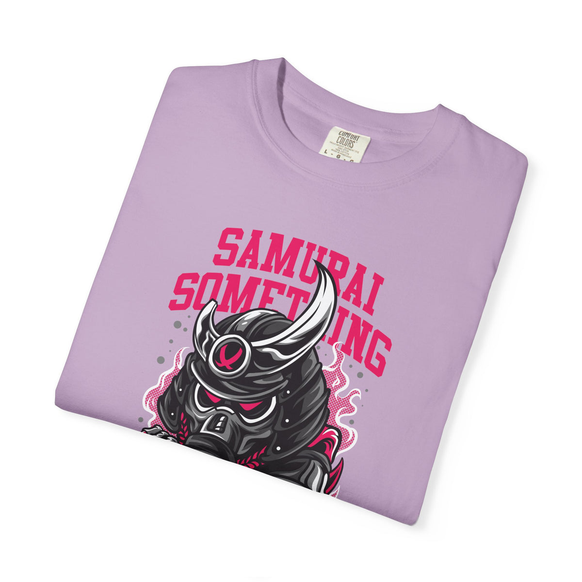 Samurai Something Dark Distressed Design T-Shirt