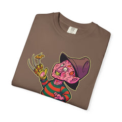 Elf Cookie Elm Street Tee - Spooky Holiday Horror Shirt