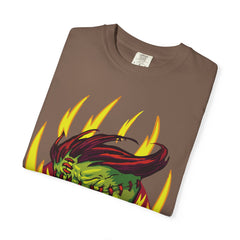 Frankenstein lightning tee - Retro horror monster streetwear shirt