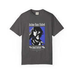 Dark Anime Tee - Vaporwave Street Girl - Gothic Gift