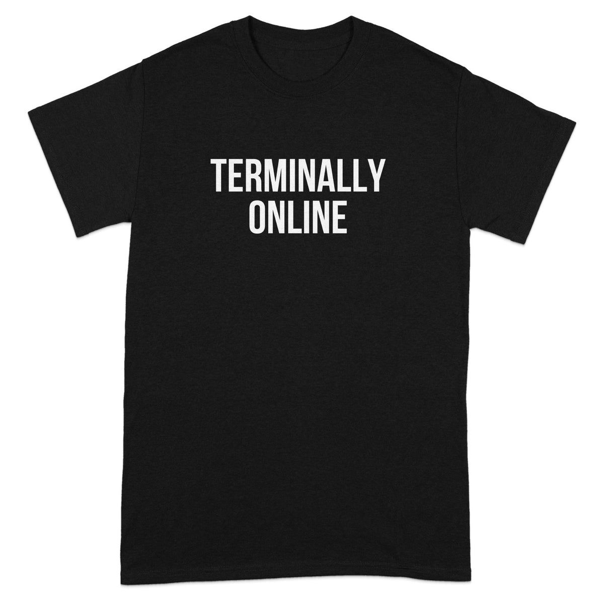Terminally Online Graphic Tee Shirt product