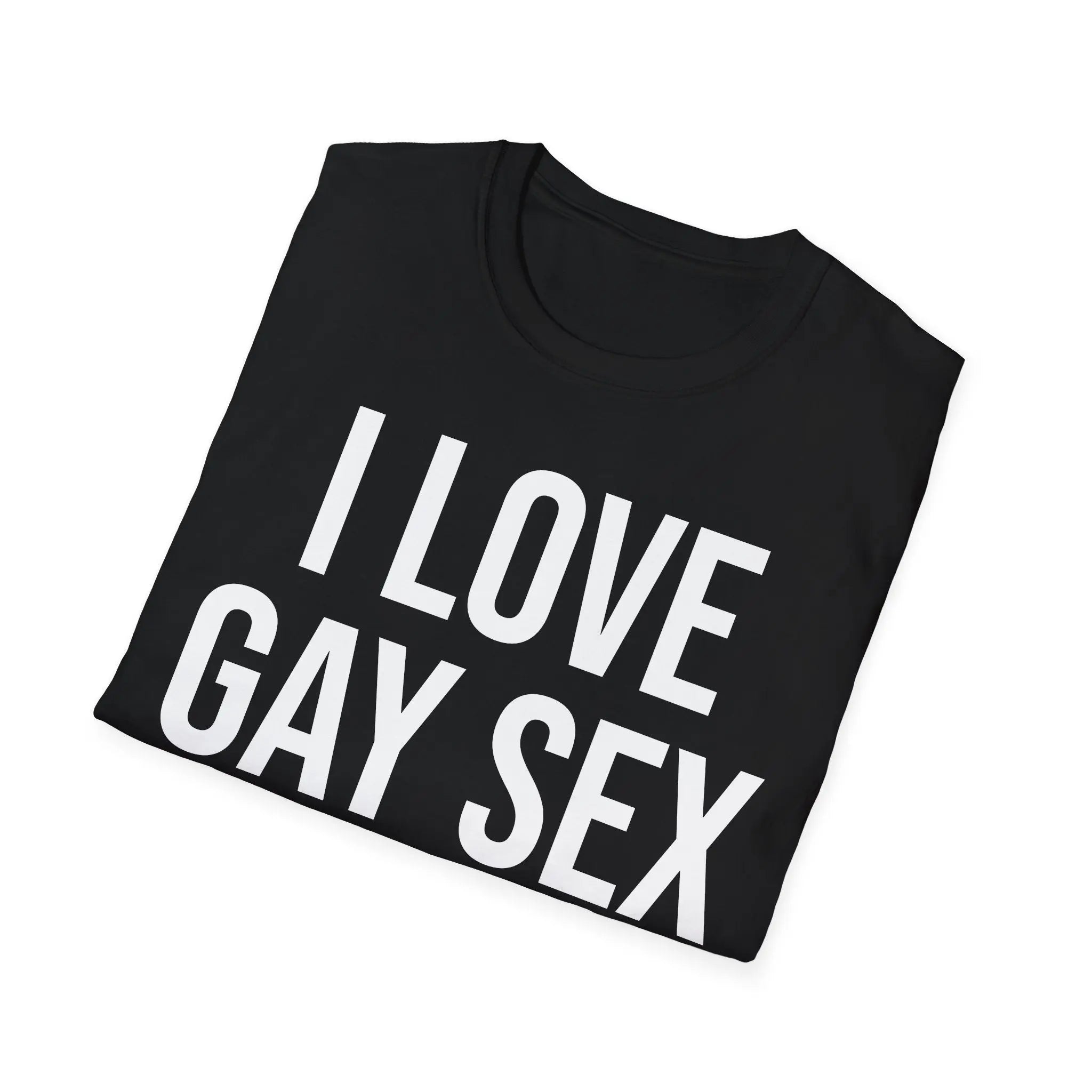 Funny Sex Positive Gay Shirt for Unapologetic Pride Printify