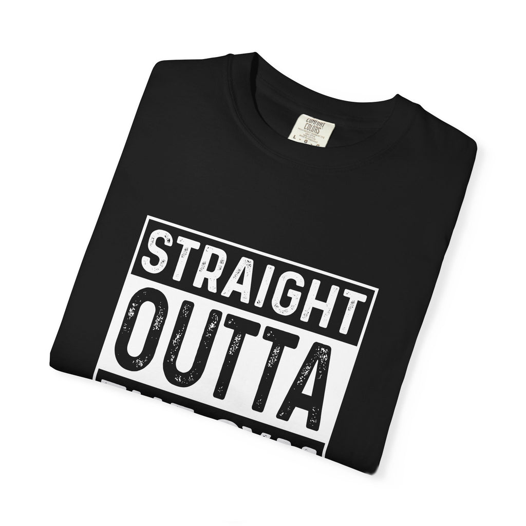 Novelty Workout Shirt - Straight Outta The Gym Tee - Sinful Threads
