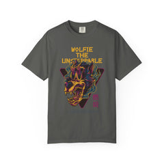 Fierce Wolfie The Unstoppable Graphic Design T-Shirt