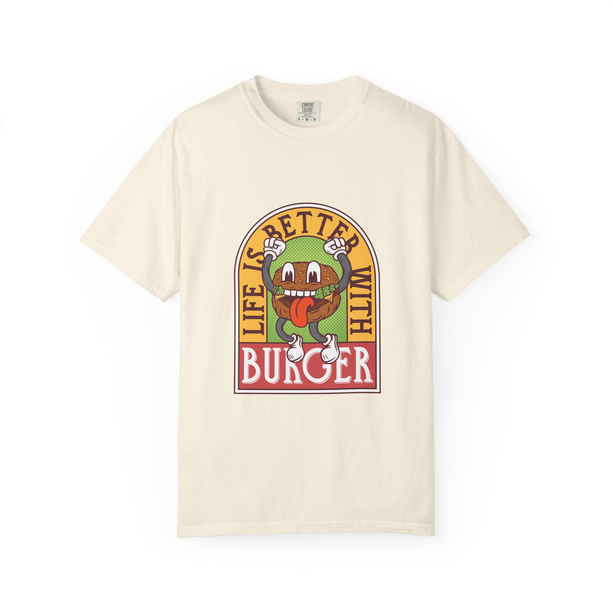 Cute Burger Shirt - Life Is Better Tee - Funny Foodie Gift