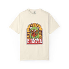 Cute Burger Shirt - Life Is Better Tee - Funny Foodie Gift