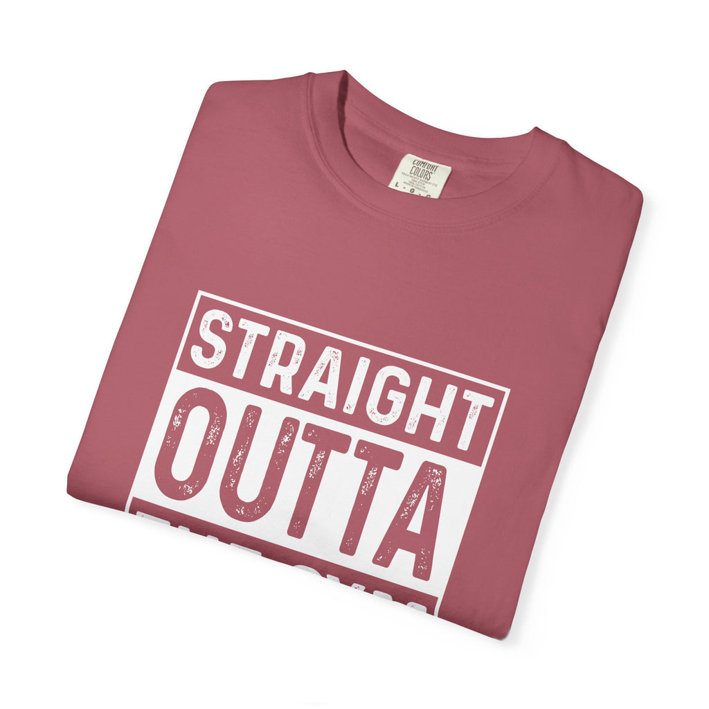 Novelty Workout Shirt - Straight Outta The Gym Tee - Sinful Threads