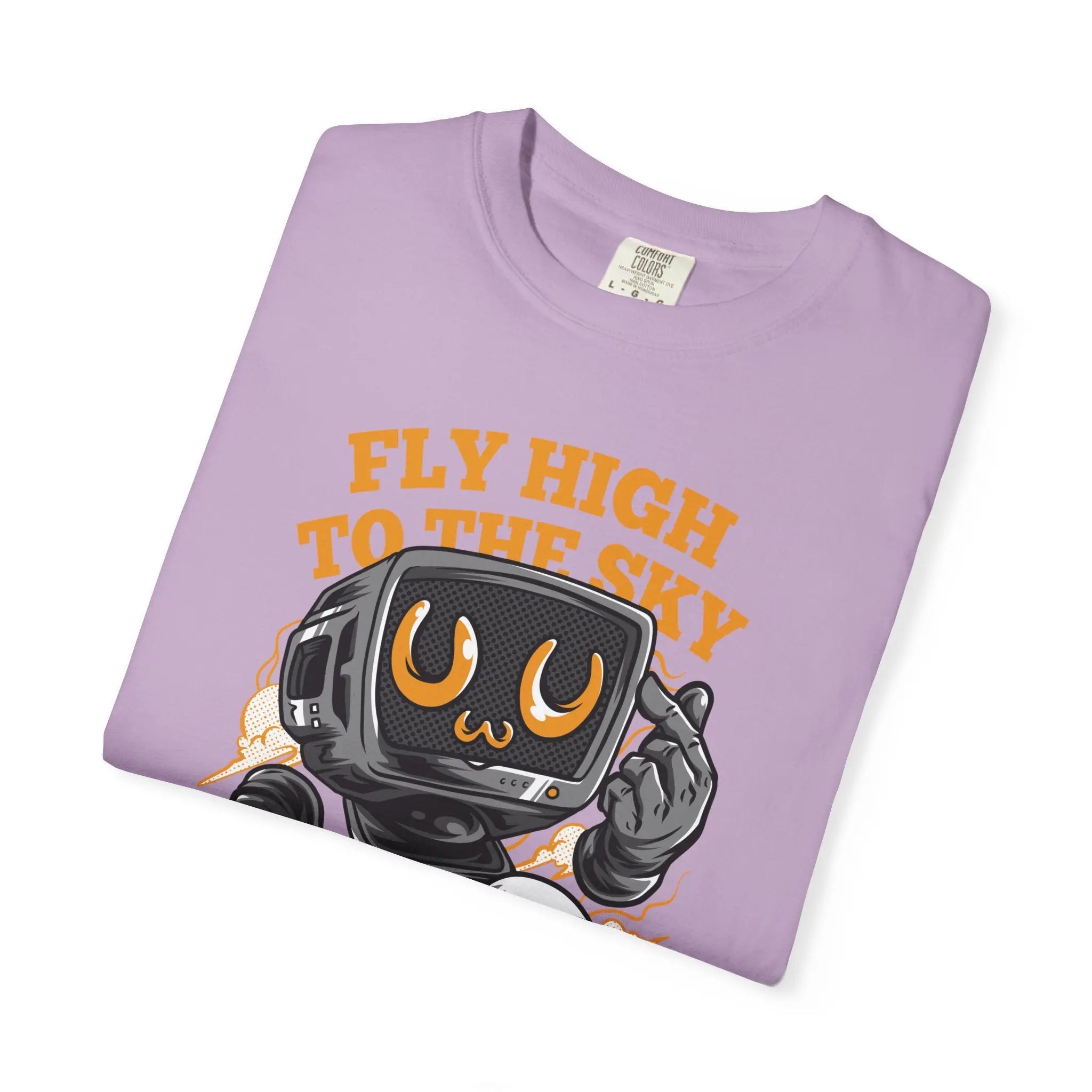 Fly High To The Sky Retro TV Character T-Shirt - Sinful Threads