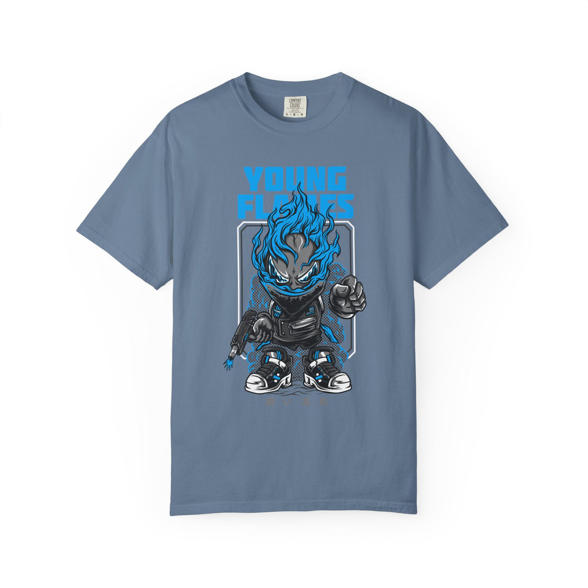 Young Flames Graphic T-Shirt Bold and Fierce Design