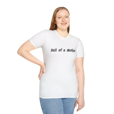 Hell of a Mother T-Shirt - Alternative Grunge Mom Apparel Printify