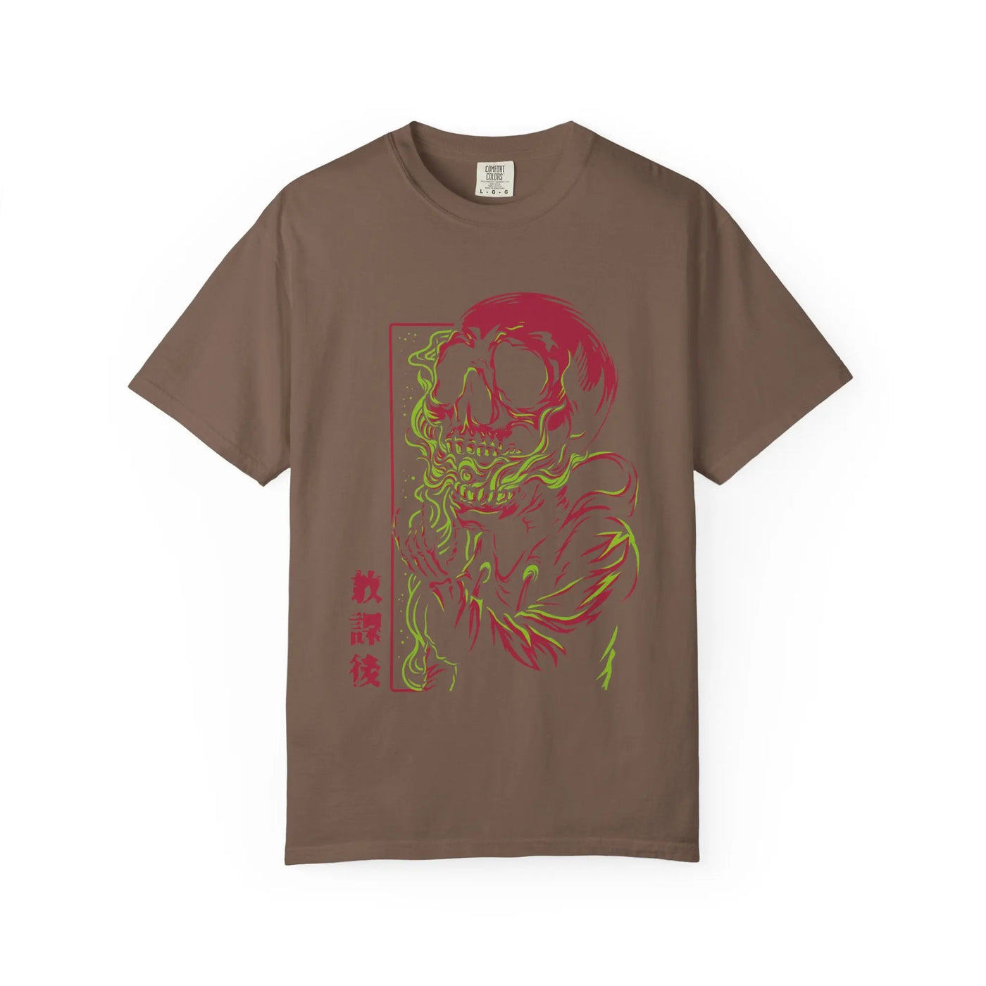 Skull Graphic Tee - Japanese Art Edgy Statement Shirt - Sinful Threads