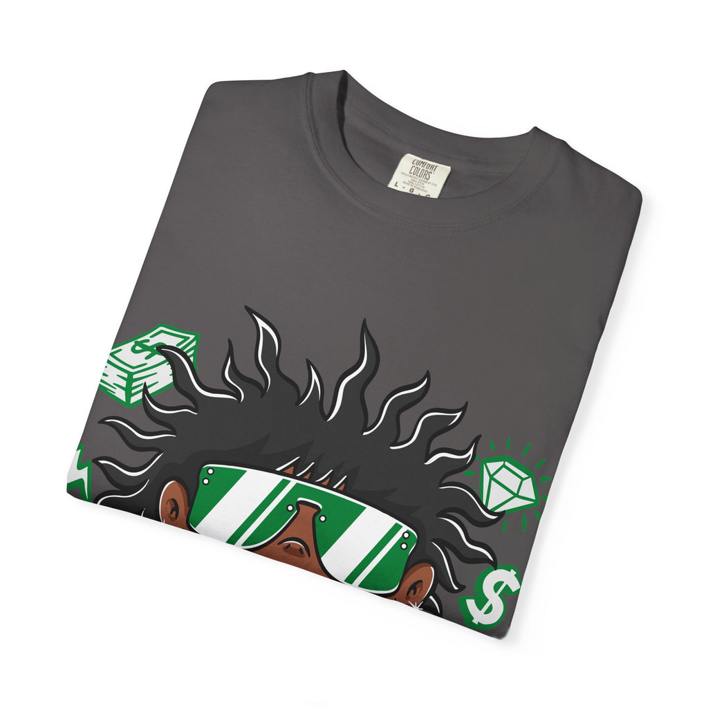 Gold Grill Tee – Hip Hop Cartoon Shirt for Street Culture - Sinful Threads