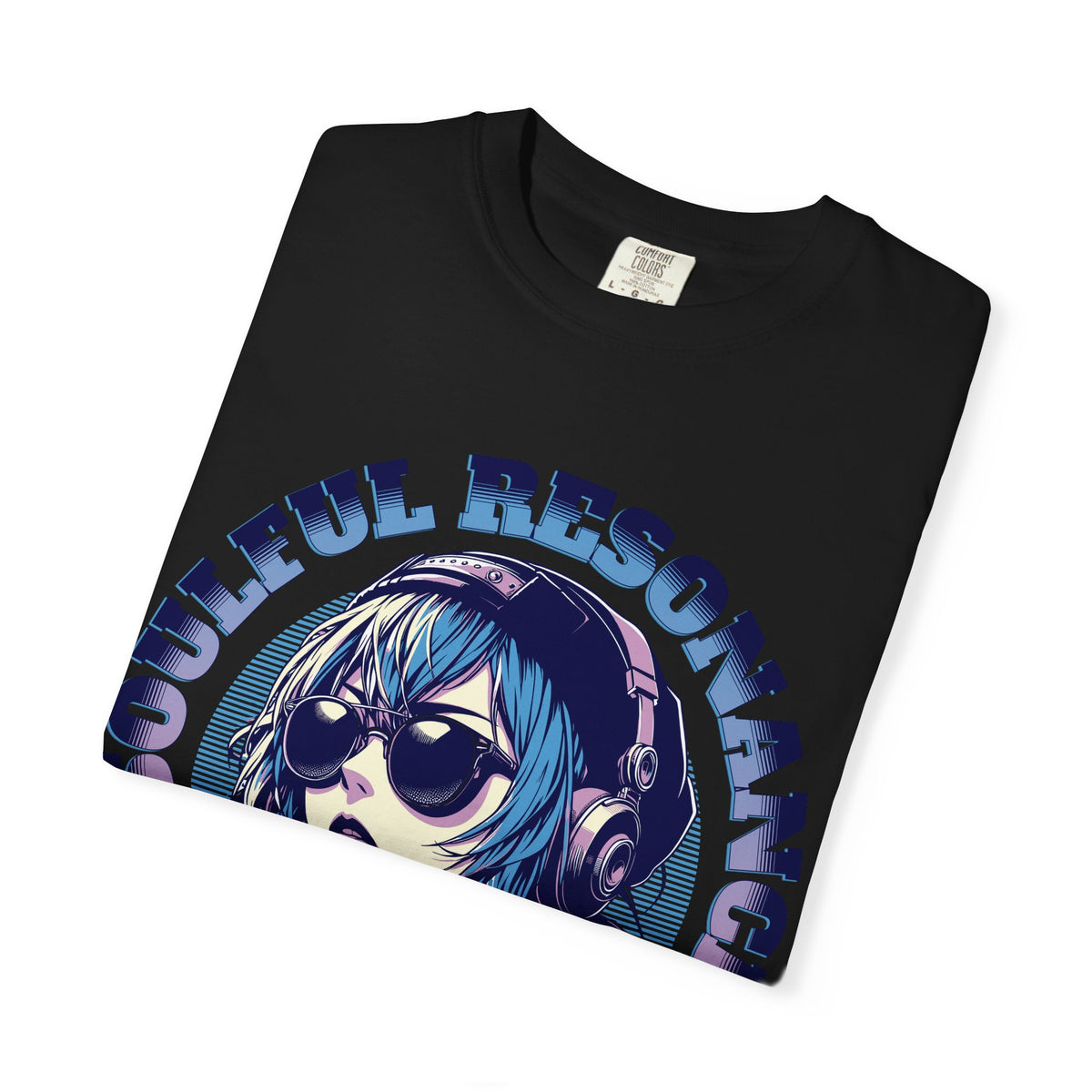 Soulful Anime Tee - Music Graphic Streetwear - Gift