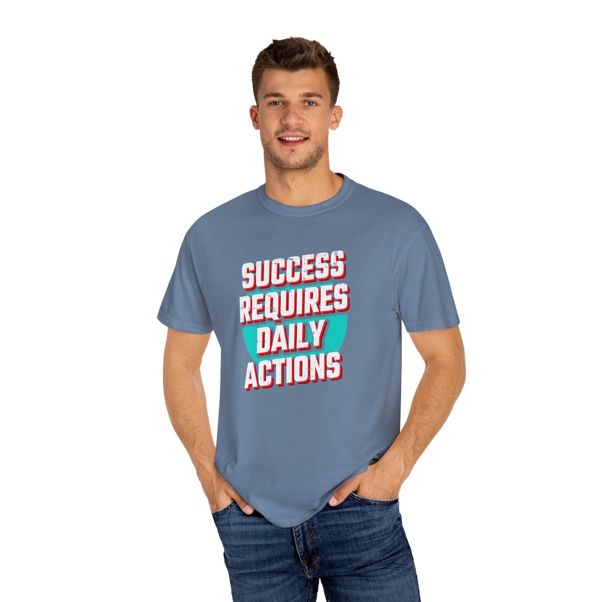 Motivational Quote Shirt - Daily Action Tee - Success Gift