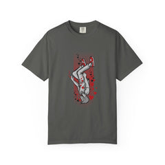 Upside Down Man with Hearts Valentines Style T-Shirt - Sinful Threads