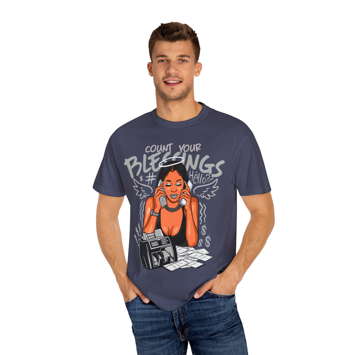 Count Blessings Tee – Boss Woman Wealth Mindset