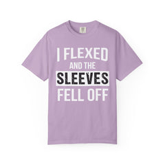 I Flexed Sleeves Statement T-Shirt - Premium Gym Humor Tee
