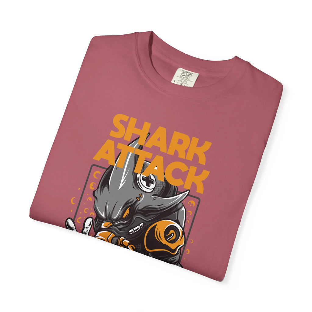 Shark Attack Bold Graphic Unisex T-Shirt - Sinful Threads