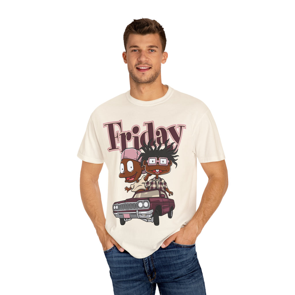 Friday Lowrider Shirt - 90s Culture Tee for Hip Hop Nostalgia - Sinful Threads