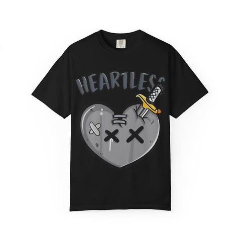 Heartless Grunge Tee – Broken Heart Shirt for Emo Aesthetic - Sinful Threads