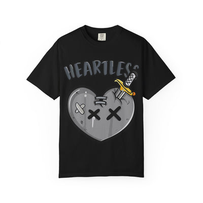 Heartless Grunge Tee – Broken Heart Shirt for Emo Aesthetic - Sinful Threads