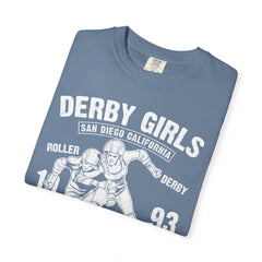 San Diego Derby Girls Roller Derby California T-Shirt - Sinful Threads