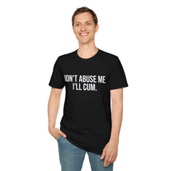 Dont Threaten Me Tshirt - Sarcastic Attitude Graphic Tee