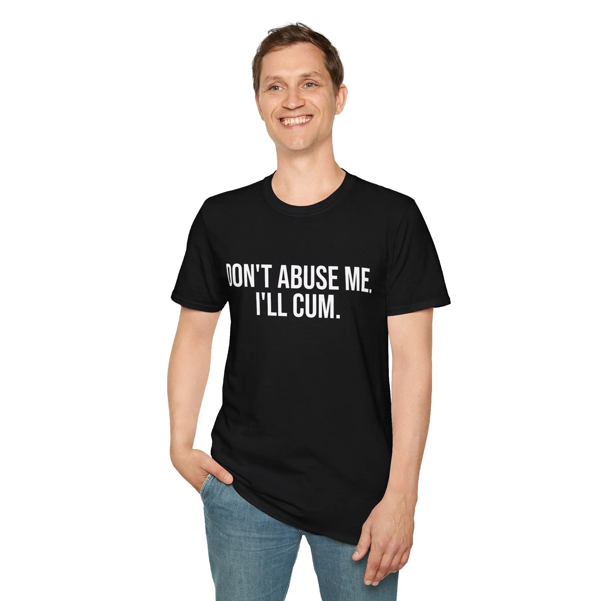 Dont Threaten Me Tshirt - Sarcastic Attitude Graphic Tee Printify