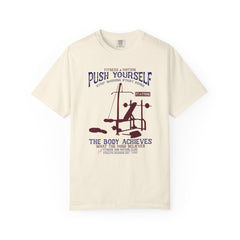 Fitness And Motion Bodybuilding Gym Push Yourself T-Shirt